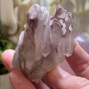 Pink lithium  Crystal Cluster